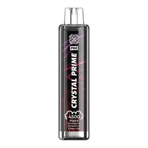 Crystal Prime Pro 4500 Puffs Disposable Vape Device - Strawberry Raspberry Cherry