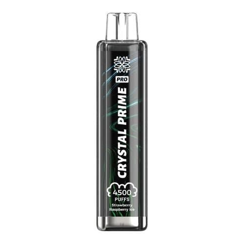 Crystal Prime Pro 4500 Puffs Disposable Vape Device  - Strawberry Raspberry Ice