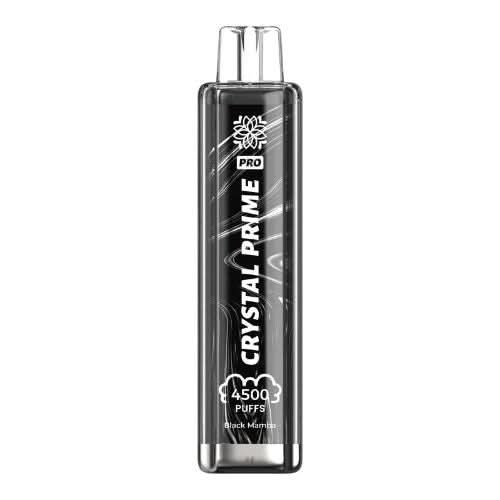 Crystal Prime Pro 4500 Puffs Disposable Vape Device - Black Mamba