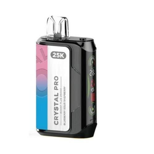 Crystal Pro Boost Plus 25000 Disposable Vape  Device  - Blueberry Sour Raspberry