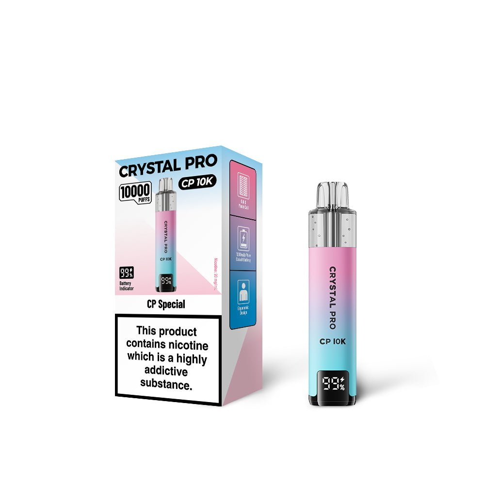 Crystal Pro CP 10000 Disposable Vape - Eliquid Base - CP Special