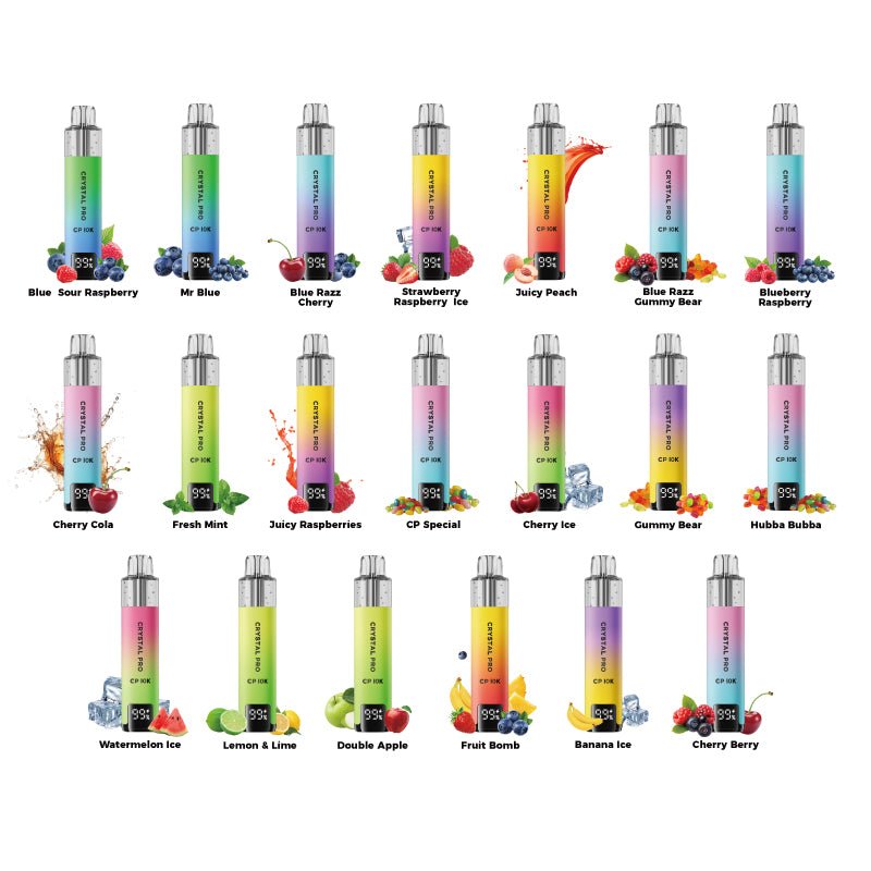 Crystal Pro CP 10000 Disposable Vape - Eliquid Base - Banana Ice
