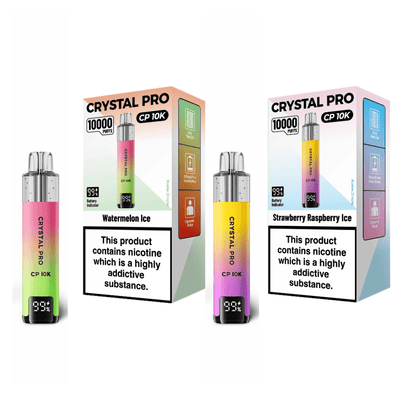Crystal Pro CP 10K Prefilled Pod Kit-Pack of 3 at 19.99 Eliquid Base Crystal Pro CP 10K Prefilled Pod Kit-Pack of 3 at 19.99 Eliquid Base