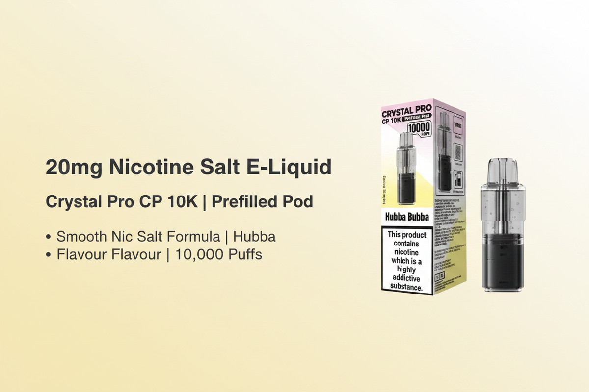 20mg Nicotine Salt E-Liquid