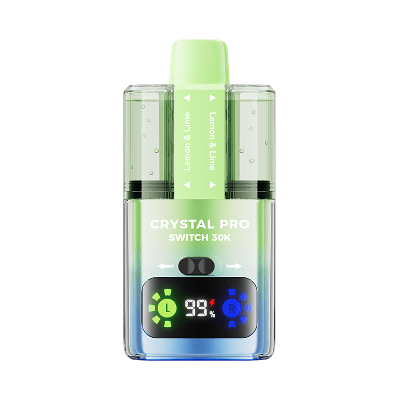 Crystal Pro Switch 30K Disposable Vape Device - 20Mg - Eliquid Base - Lemon & Lime