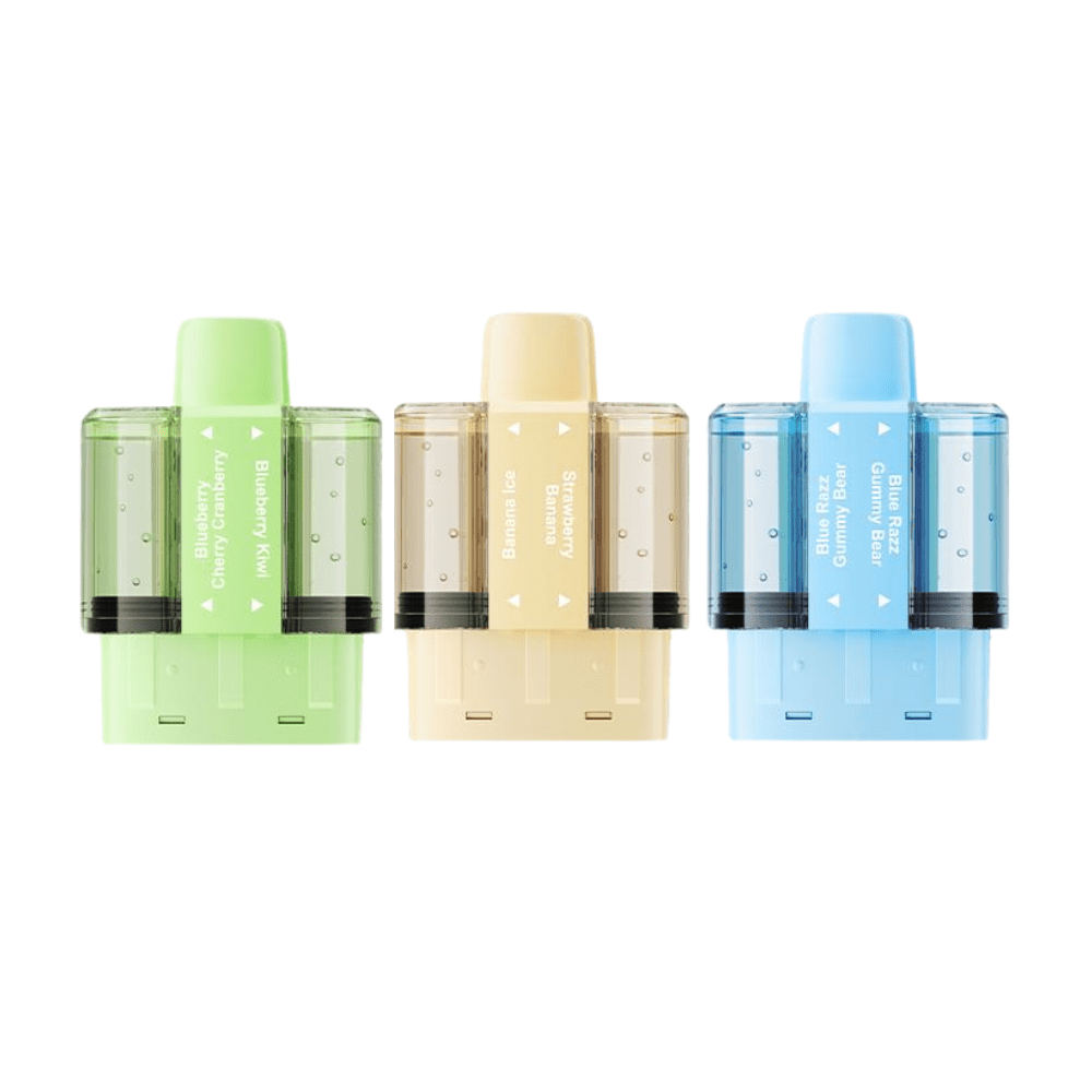 Crystal Pro Switch 30K Prefilled Replacement Pods - Eliquid Base - Banana Ice / Strawberry Banana