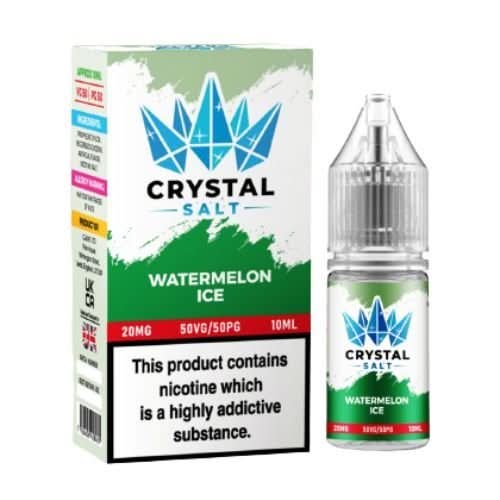 Crystal Salt 10ml Nic Salts E-Liquids - Pack of 5 - Watermelon Ice