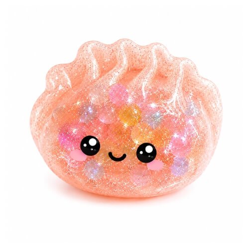 Cute Glitter Dumpling Orbeez Squishy Stress Relief Toy - Vapewholesalesupplier