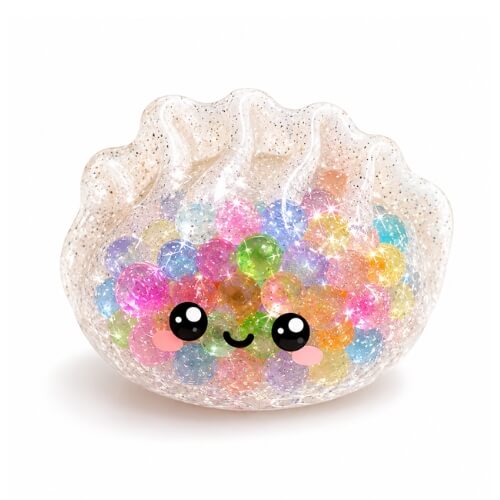 Cute Glitter Dumpling Orbeez Squishy Stress Relief Toy - Vapewholesalesupplier