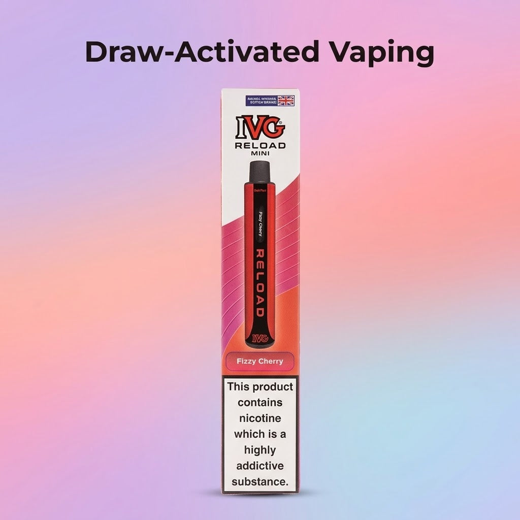 Draw-Activated Vaping