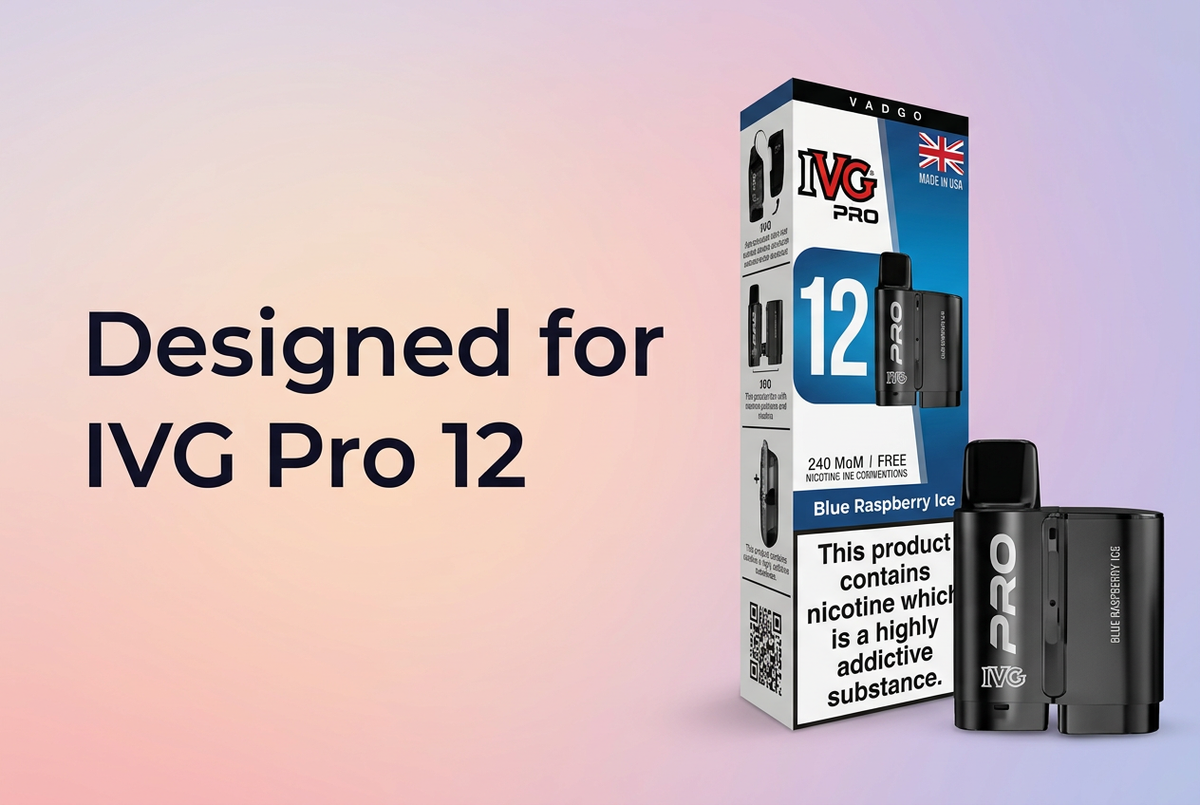 Designed for IVG Pro 12
