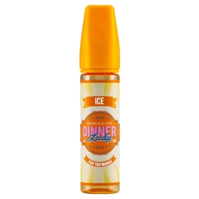 Dinner Lady Ice 50ml Shortfill - Sun Tan Mango