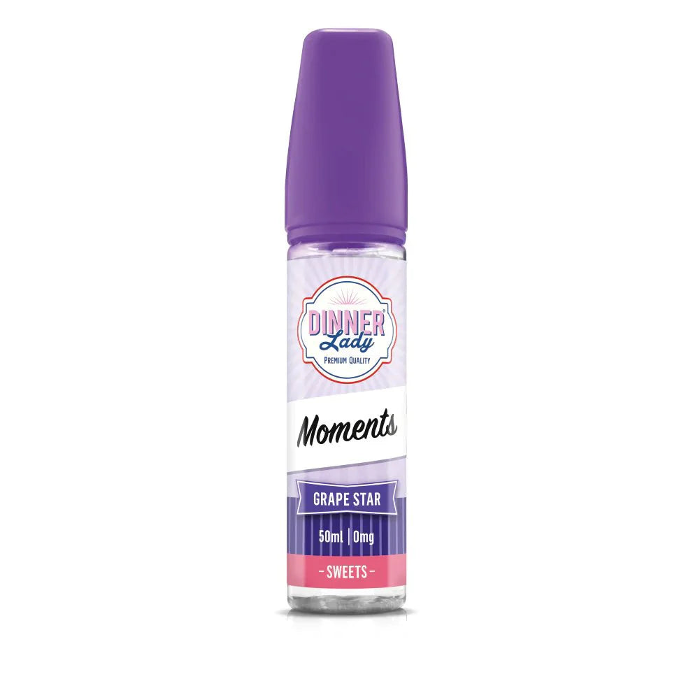 Dinner Lady Sweets 50ml Shortfill - Grape Star