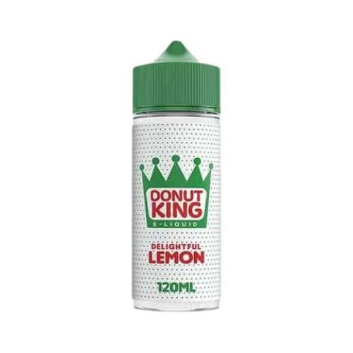 Donut King 100ml Shortfill E Liquid, Delightful Lemon