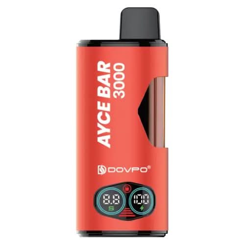Dovpo Ayce Bar 3000 Puffs Disposable Vape Device -Red Bar
