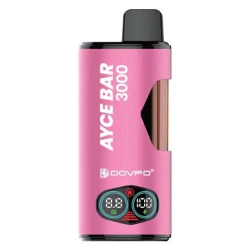 Dovpo Ayce Bar 3000 Puffs Disposable Vape Device - 20MG - Eliquid Base - Pink Bar