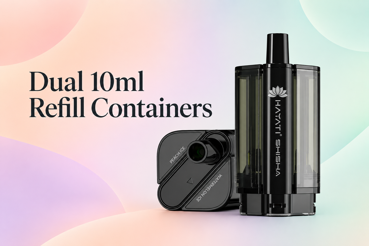 Dual 10ml Refill Containers