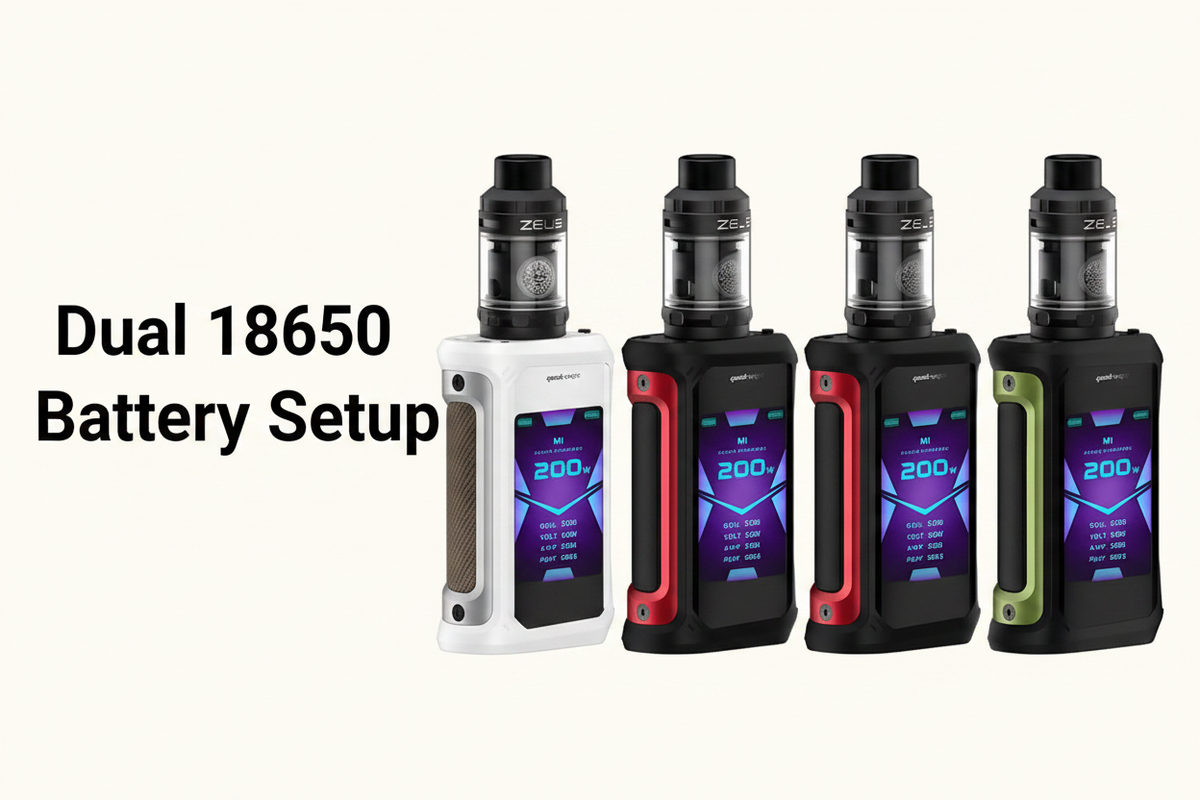 Dual 18650 Battery Setup