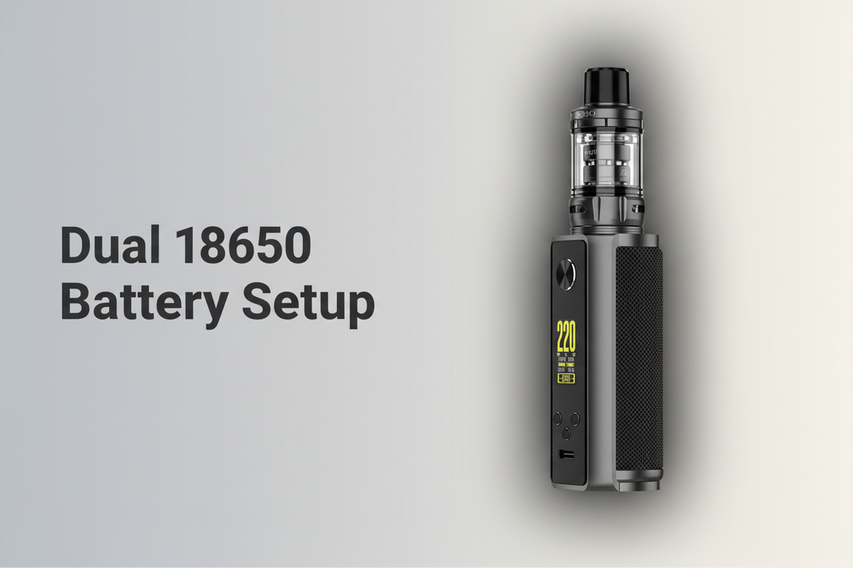 Dual 18650 Battery Setup