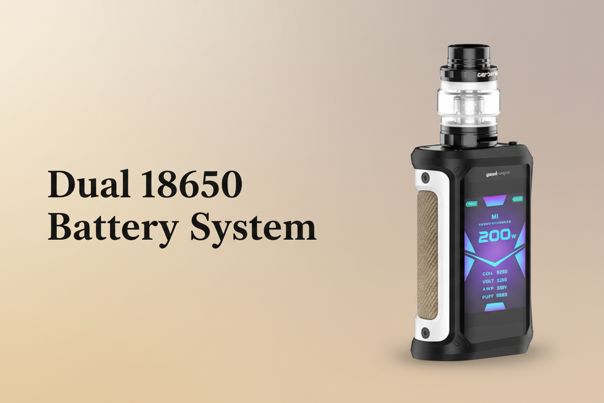 Dual 18650 Battery System