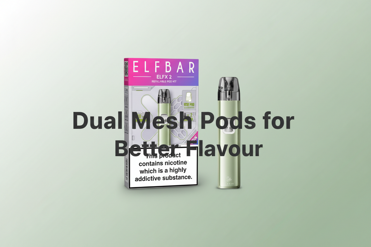 Dual Mesh Pods for Better Flavour