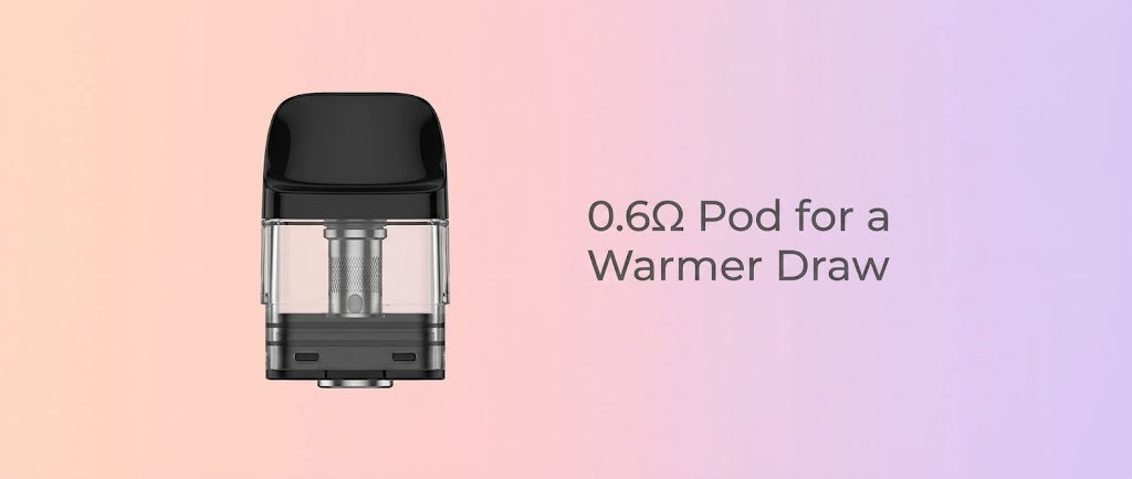 0.6Ω Pod for a Warmer Draw