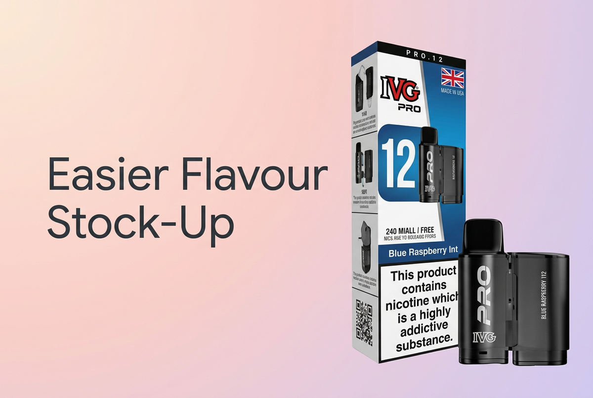 Easier Flavour Stock-Up