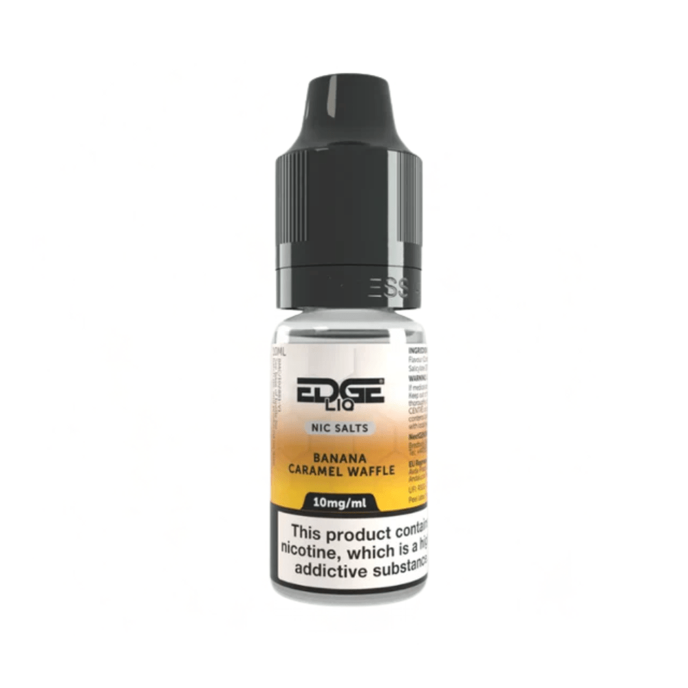 Edge Liq Nic Salt E - Liquid - Eliquid Base - Banana Carmel Waffle