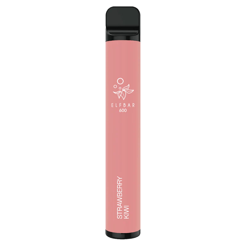 Elf Bar 600 Puff Disposable Vape Device - 20MG - Eliquid Base - Strawberry Kiwi