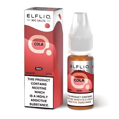 Elf Bar Elf Liq 10ml Nic Salt E - Liquid 1 X PIECE - Eliquid Base - Cola