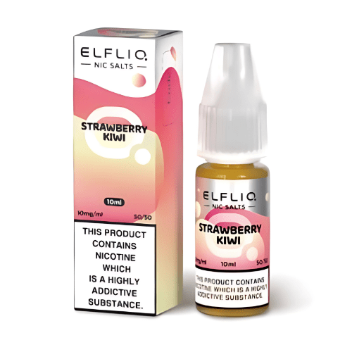 Elf Bar Elf Liq 10ml Nic Salt E - Liquid 1 X PIECE - Eliquid Base - Strawberry Kiwi
