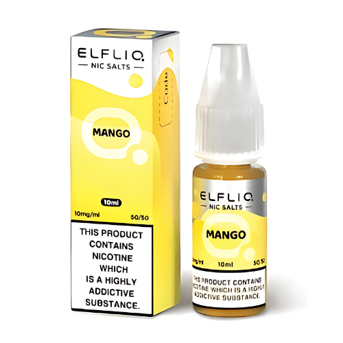 Elf Bar Elf Liq 10ml Nic Salt E - Liquid 1 X PIECE - Eliquid Base - Mango