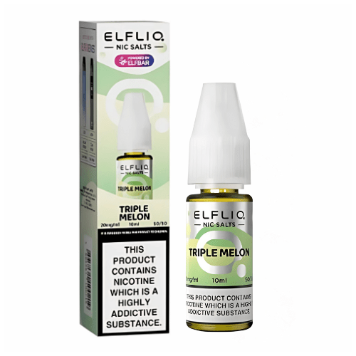 Elf Bar Elf Liq 10ml Nic Salt E - Liquid 1 X PIECE - Eliquid Base - Triple Melon