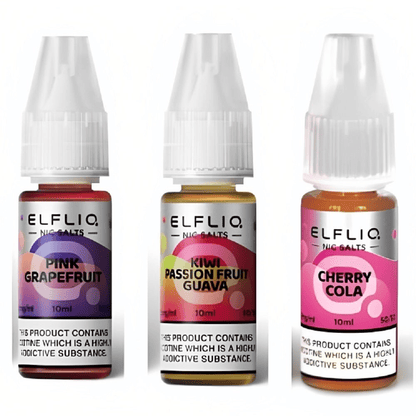 Elf Bar Elf Liq 10ml Nic Salt E - Liquid 1 X PIECE - Eliquid Base - Apple Peach