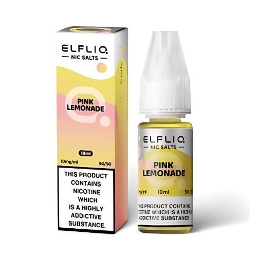 Elf Bar Elf Liq 10ml Nic Salt E - Liquid 1 X PIECE - Eliquid Base - Pink Lemonade