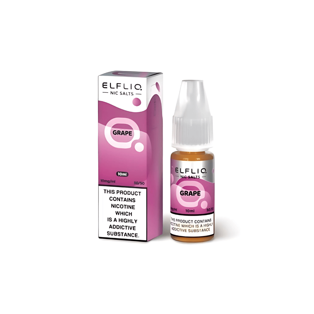 Elf Bar Elf Liq 10ml Nic Salt, Grape 