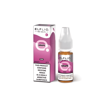 Elf Bar Elf Liq 10ml Nic Salt, Grape 