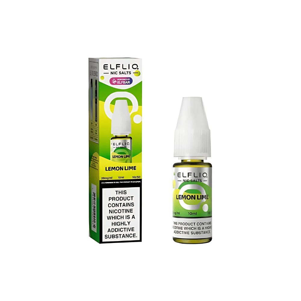 Elf Bar Elf Liq 10ml Nic Salt, Lemon Lime 