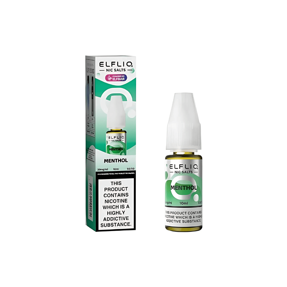 Elf Bar Elf Liq 10ml Nic Salt, Menthol