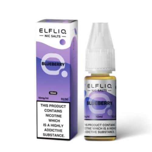Elf Bar Elf Liq 10ml Nic Salt - Pack of 10 - Blueberry