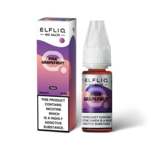 Elf Bar Elf Liq 10ml Nic Salt - Pack of 10 - Pink Grapefruit