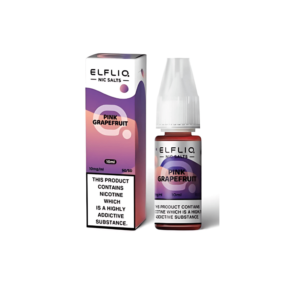 Elf Bar Elf Liq 10ml Nic Salt, Pink Grapefruit 