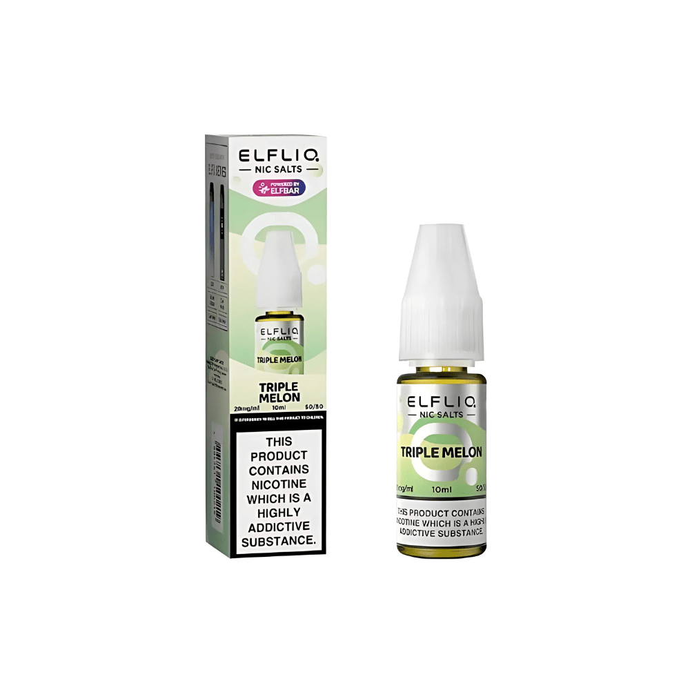 Elf Bar Elf Liq 10ml Nic Salt ,Triple Melon 