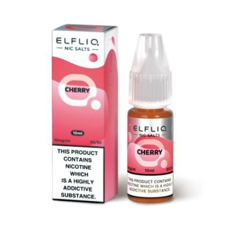 Elf Bar Elfliq 10ml Nic Salt & OXVA Xlim Pro Pod Kit - Eliquid Base-Cherry
