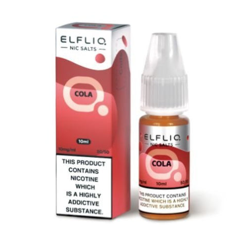 Elf Bar Elfliq 10ml Nic Salt & OXVA Xlim Pro Pod Kit - Eliquid Base-Cola