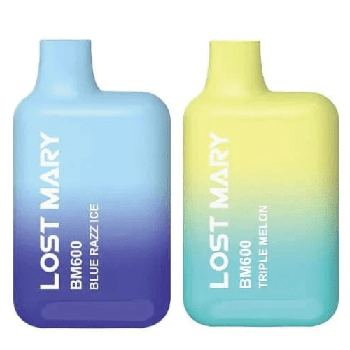 Elf Bar Lost Mary BM600 Disposable Vape Device | 20 MG - Pack of 10 - Eliquid Base - Apple Pear