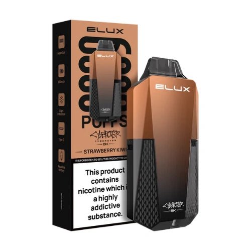 Elux Cyberover 6000 Puffs Disposable Vape Device , Strawberry Kiwi
