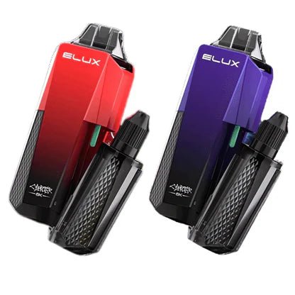 Elux Cyberover 6000 Puffs Pre - Filled Pod Kit I Box Of 10 - Eliquid Base - Banana Ice