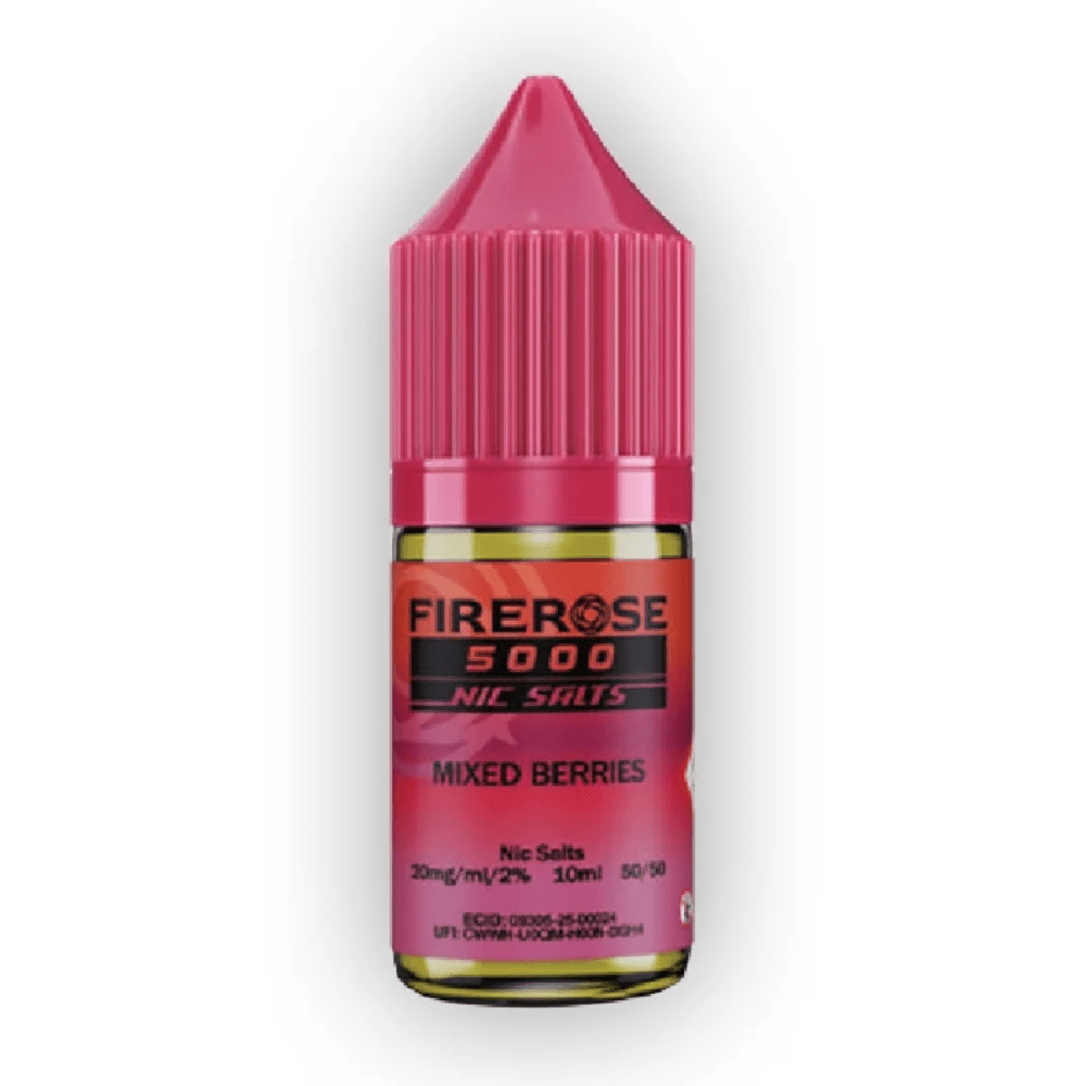 Elux FireRose 5000 Nic Salts - Eliquid Base - Mixed Berries