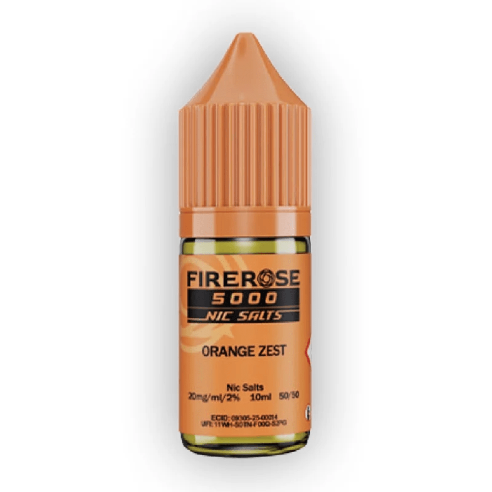 Elux FireRose 5000 Nic Salts - Eliquid Base - Orange Zest